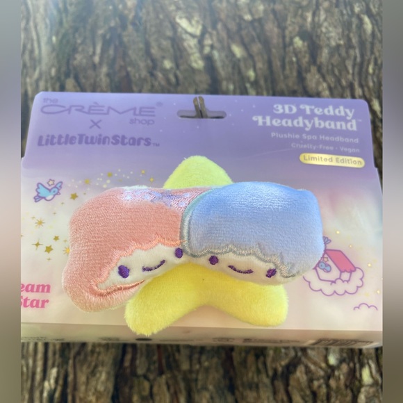 THE CRÈME SHOP x Little Twin Stars - Dream Star 3D Teddy Headyband 🆕 - Picture 3 of 7